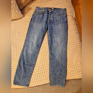7 for All Mankind Vintage Straight Jeans Size 28